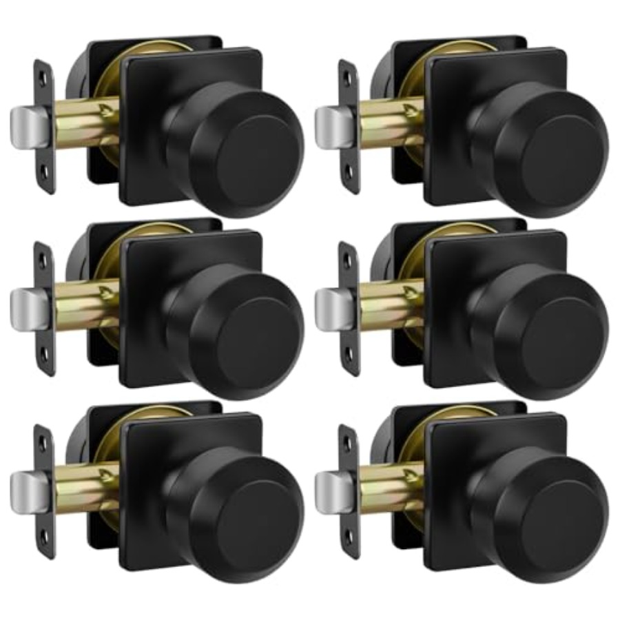 Door Knob Replacement - Packs Interior Door Knobs, Door Knobs