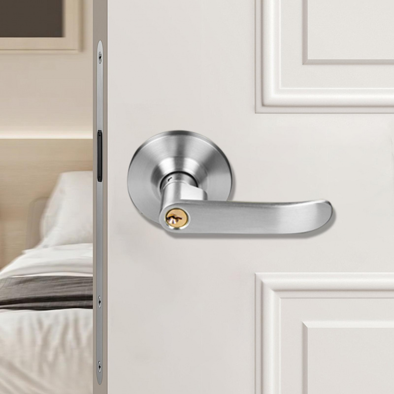 Door Knob Replacement - Durable Stainless Steel Door Lever Handle