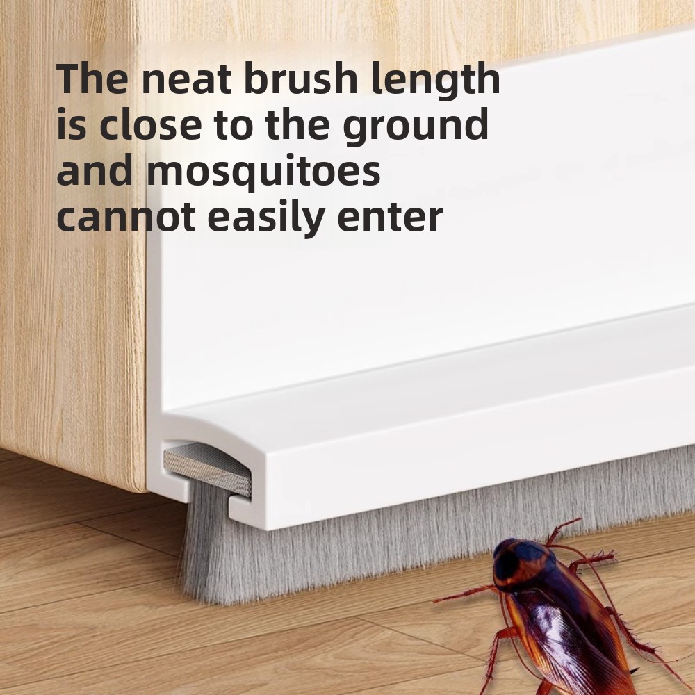 Home Improvement Retail - 100CM Self-Adhesive Brush Weather Stripping Door