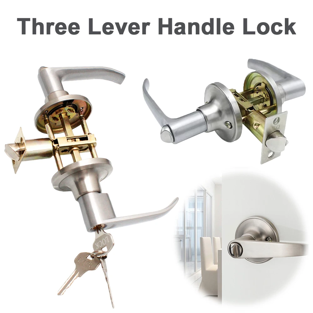 Door Lever Lock Stainless Stee - Door Knob Replacement recensione e prezzo