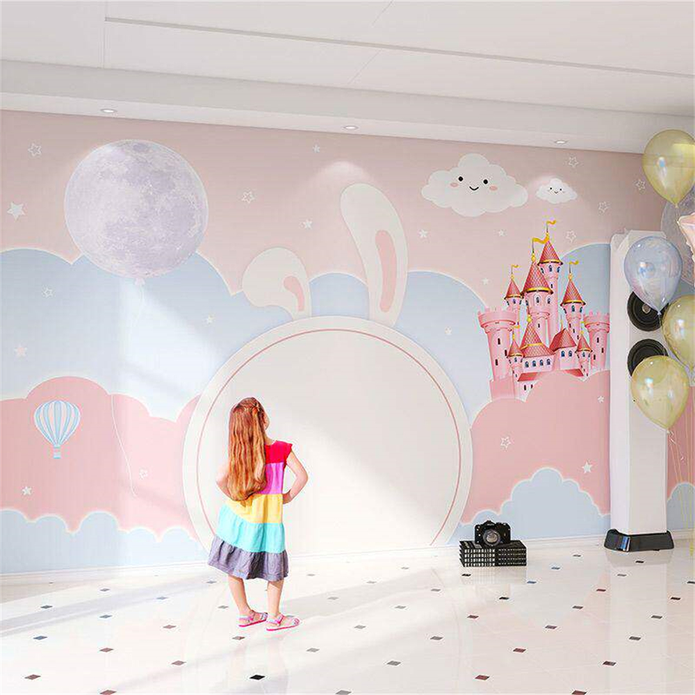 Custom Cartoon Warm Pink Star  - Home Improvement Background recensione e prezzo