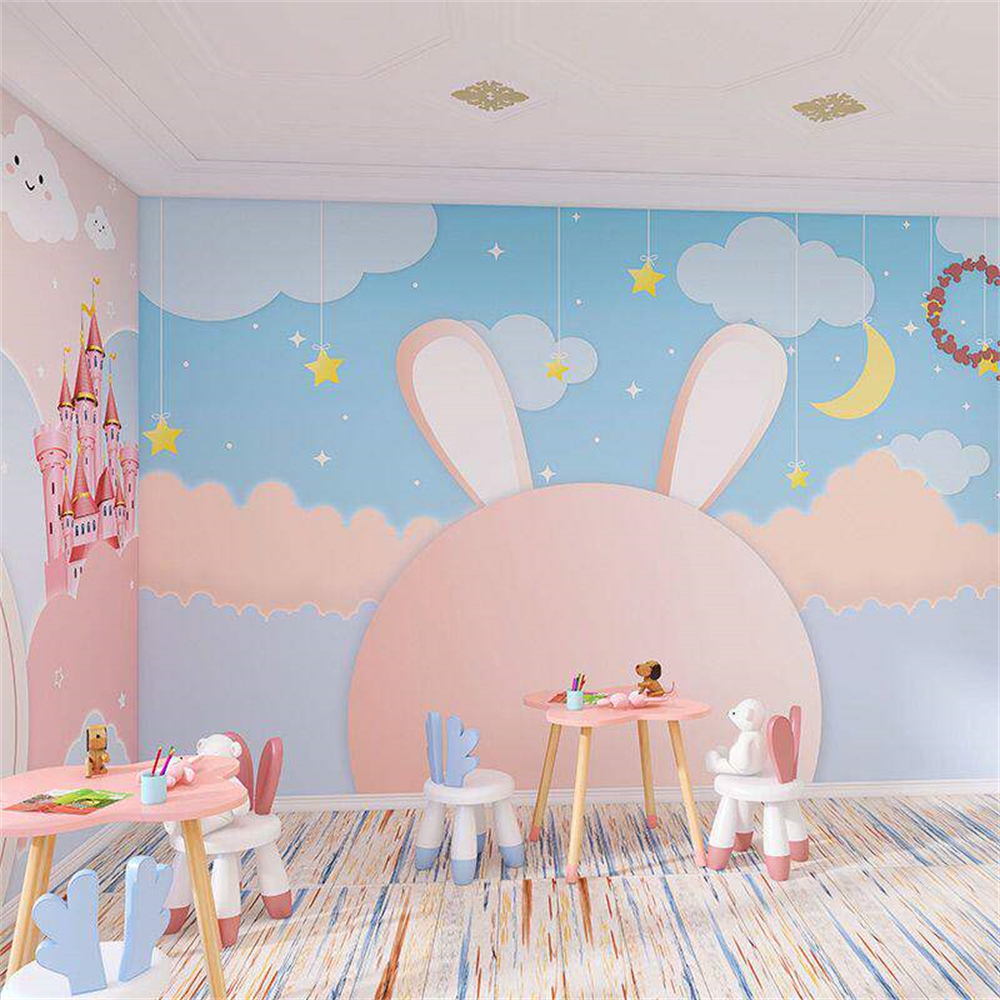 Custom Cartoon Warm Pink Star  - Home Improvement Background recensione e prezzo