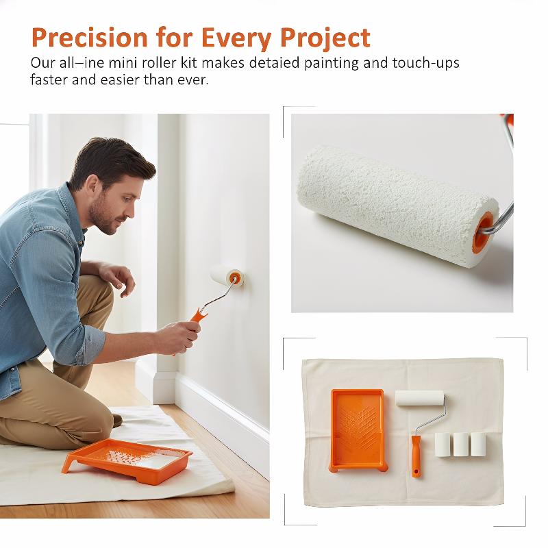 6Pcs Foam Paint Roller Kit 2 I - Home Improvement Retail recensione e prezzo