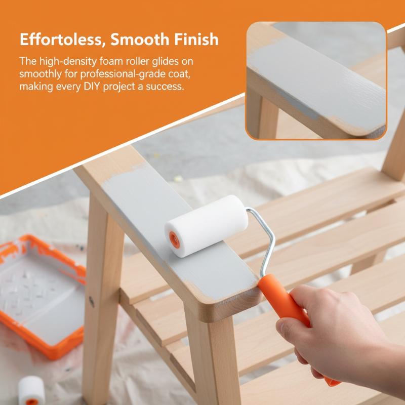 6Pcs Foam Paint Roller Kit 2 I - Home Improvement Retail recensione e prezzo
