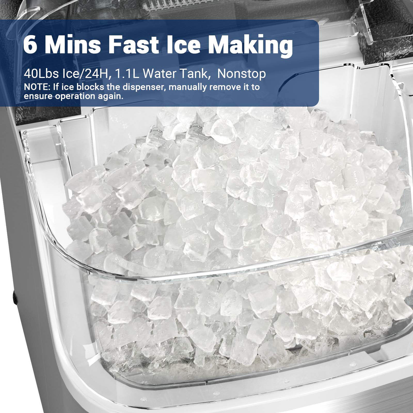 Nugget ice Maker countertop, S - Home Improvement Kitchen recensione e prezzo