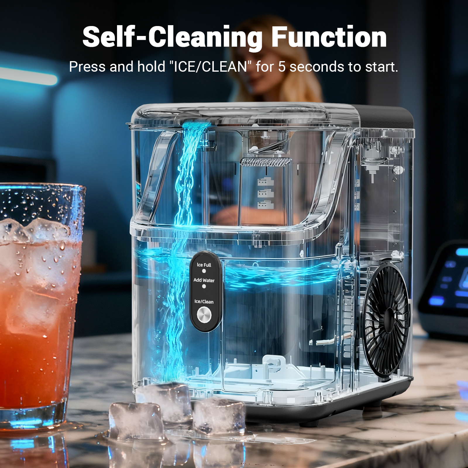 Nugget ice Maker countertop, S - Home Improvement Kitchen recensione e prezzo
