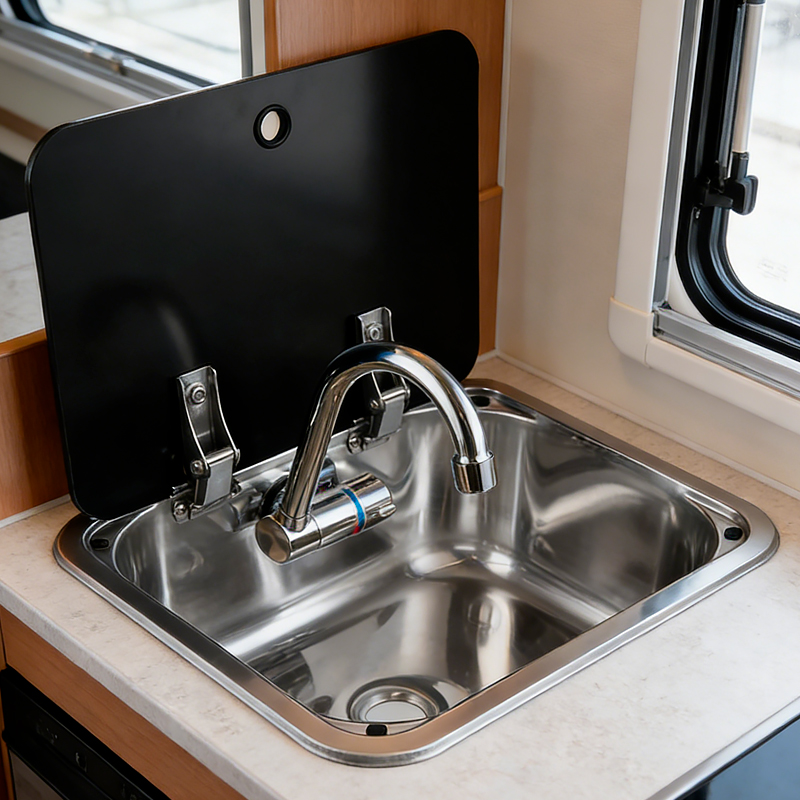 Compact Stainless Steel RV Sin - Home Improvements recensione e prezzo