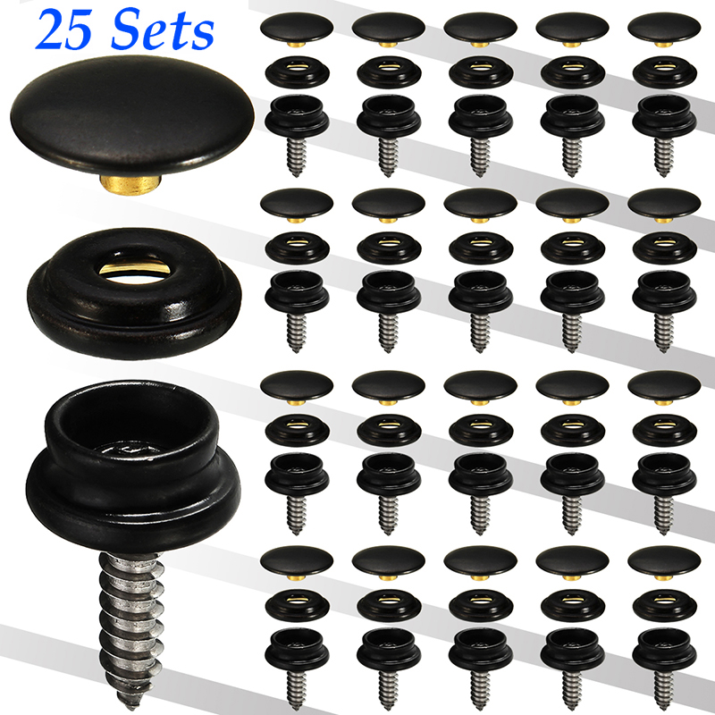 75pcs/set Snap Fastener Button - Home Improvement Retail recensione e prezzo