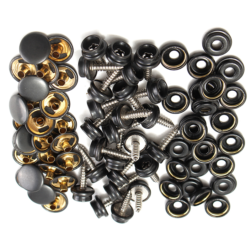 75pcs/set Snap Fastener Button - Home Improvement Retail recensione e prezzo