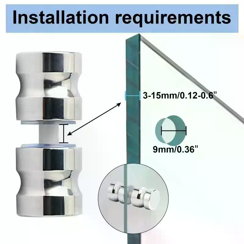 Stylish Shower Glass Door Hand - Door Knob Replacement recensione e prezzo