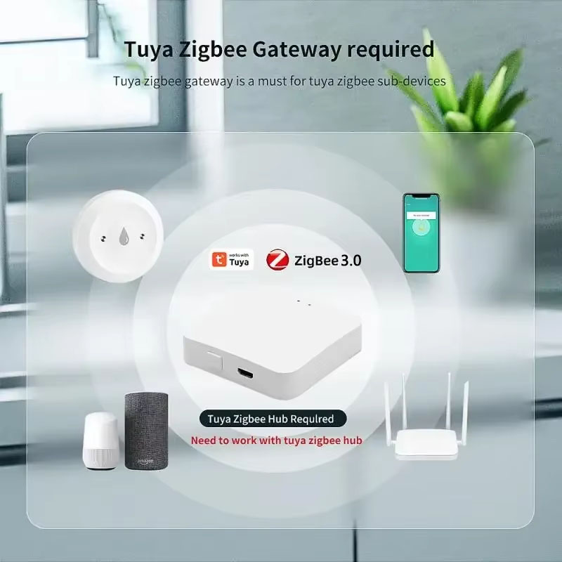 Tuya ZigBee 3.0 Water Leak Det - Home Improvement Kitchen recensione e prezzo