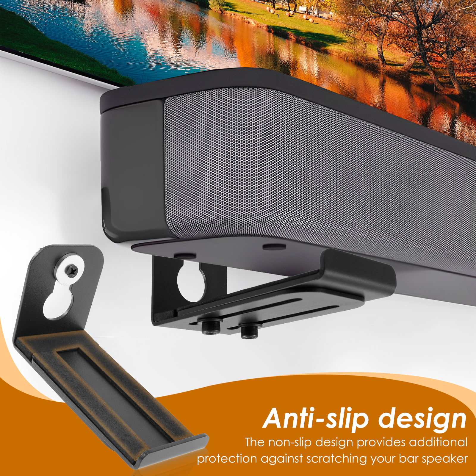 2Pcs Soundbar Speaker Stands W - Home Improvements recensione e prezzo