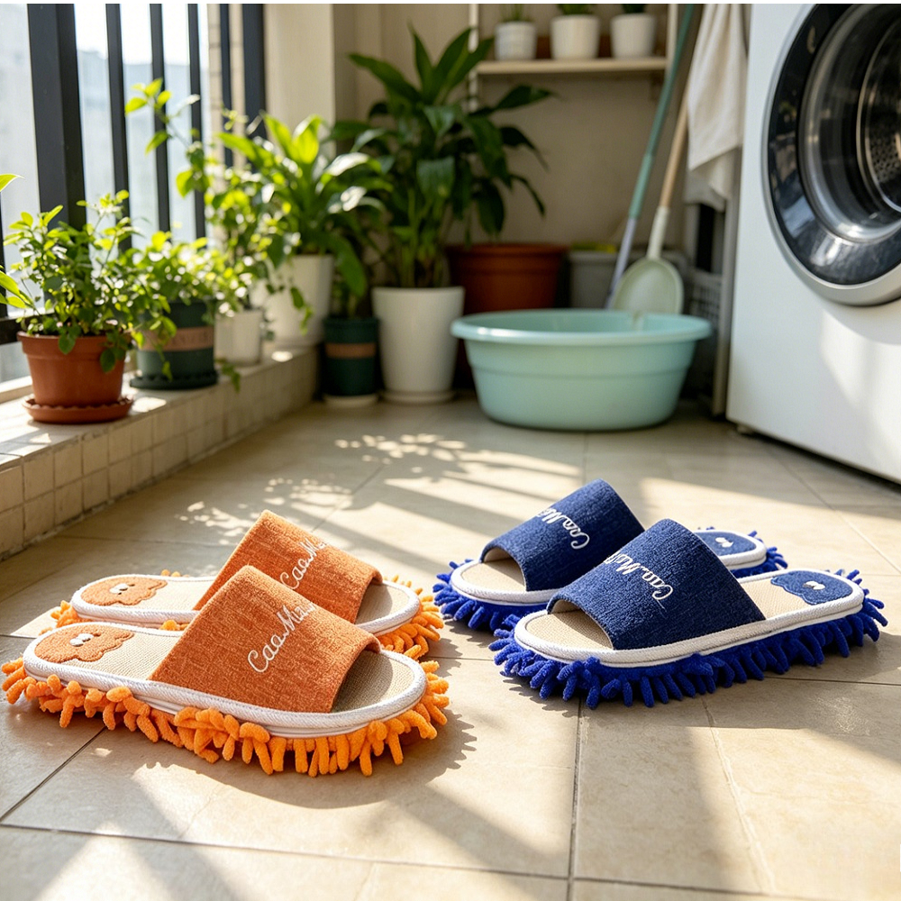 1 Pair Microfiber Cleaning Mop - Home Improvements recensione e prezzo