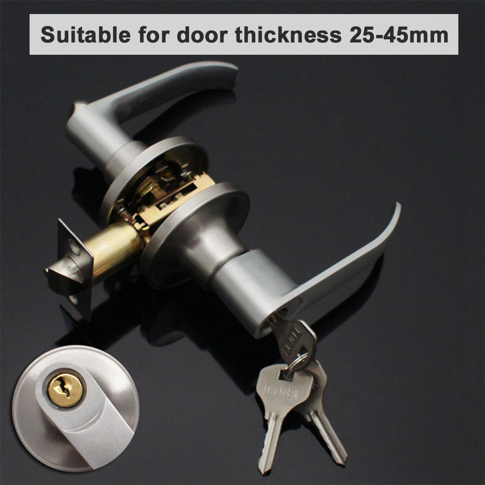 Door Lever Lock with 3 Keys En - Door Knob Replacement recensione e prezzo