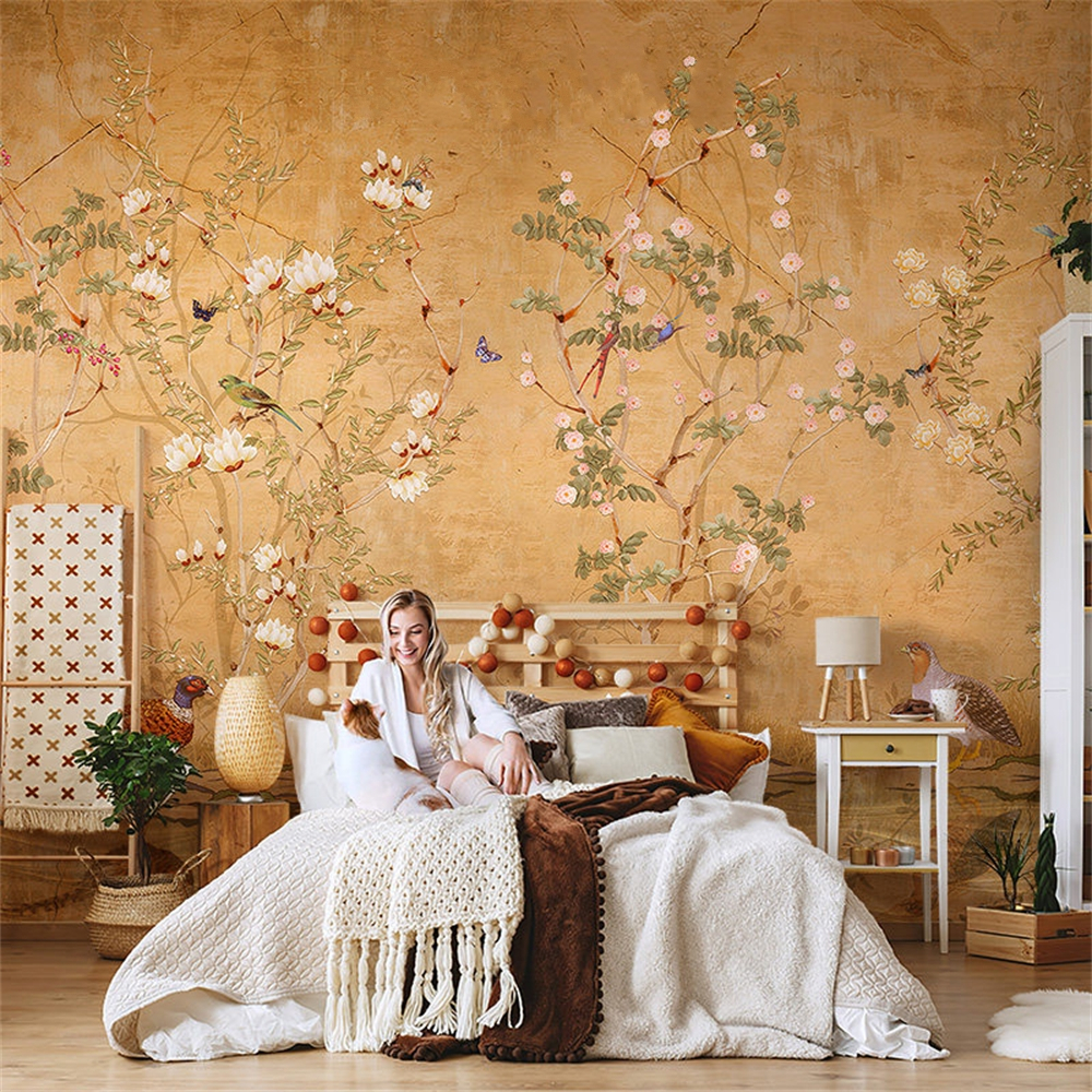 custom Modern floral wallpaper - Home Improvement Background recensione e prezzo