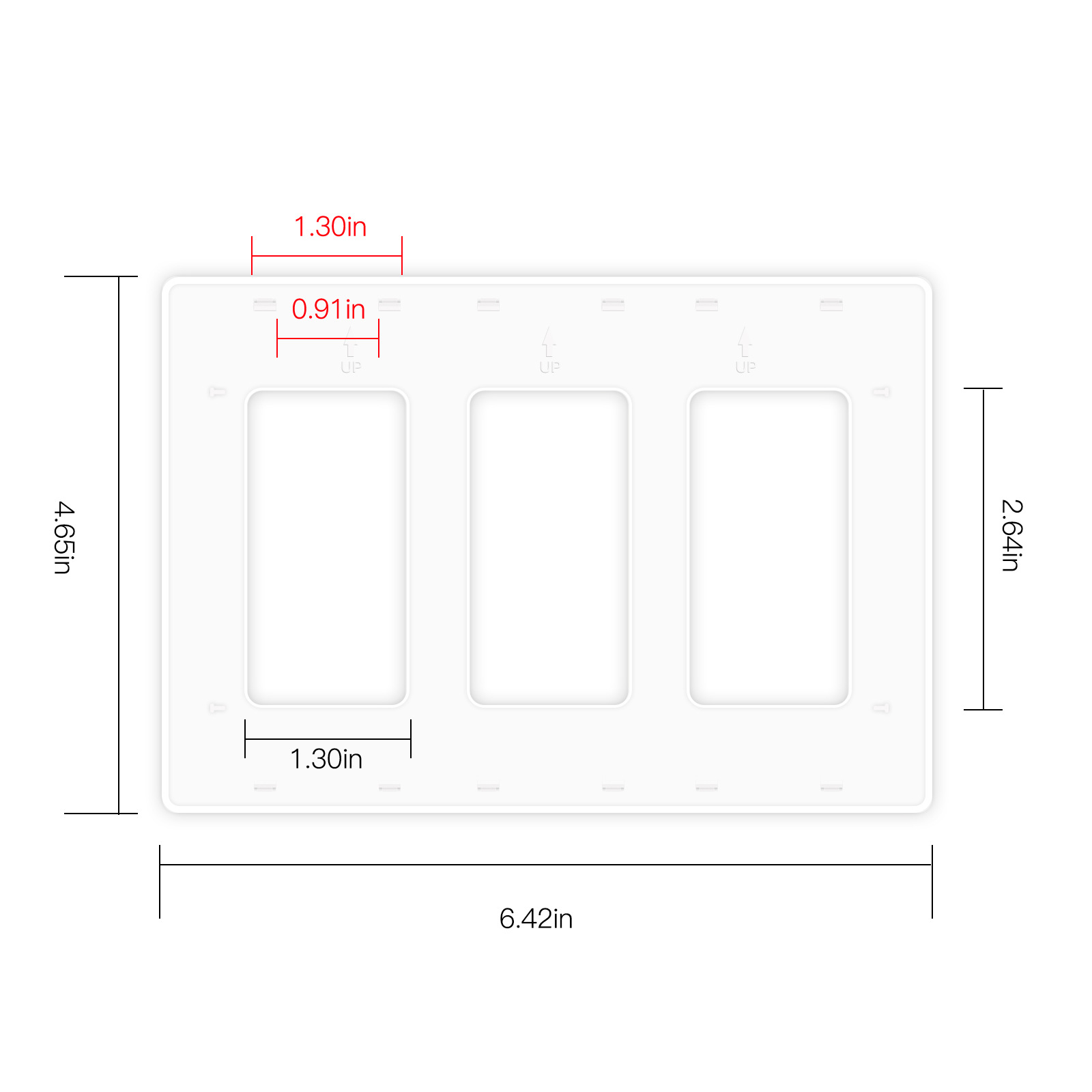 US、EU Type Switch Panel 2/3/4  - Home Improvement Kitchen recensione e prezzo