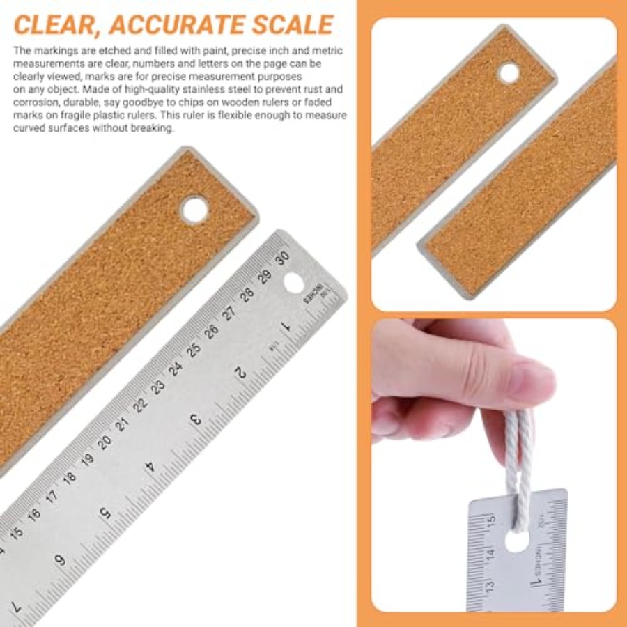 Stainless Steel Ruler with Non - Home Improvements recensione e prezzo